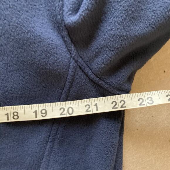 New Balance Men's Fleece Jacket Sz M New Blue Full Zip Outdoor Warm Cozy - Picture 7 of 9